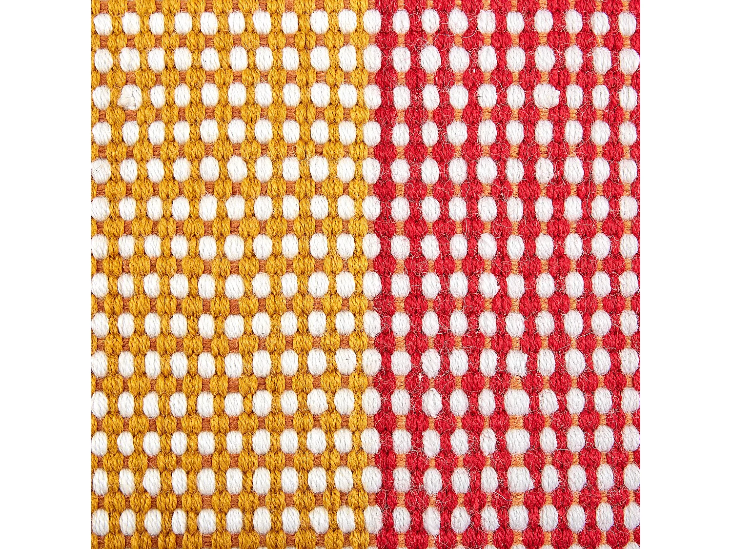 Habitat - Tapis tissé - 75 x 180 cm - Jaune - Design by Floriane Jacques - Cybele