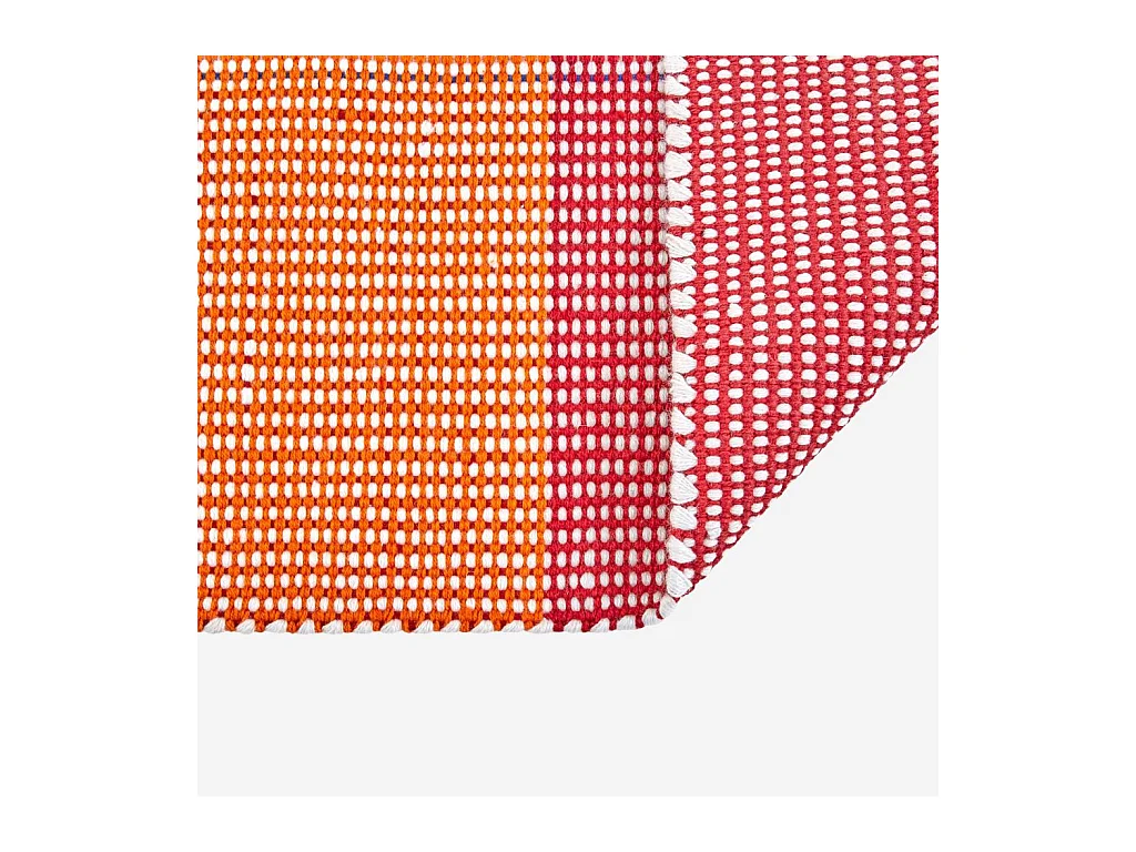 Habitat - Tapis tissé - 75 x 180 cm - Orange - Design by Floriane Jacques - Cybele