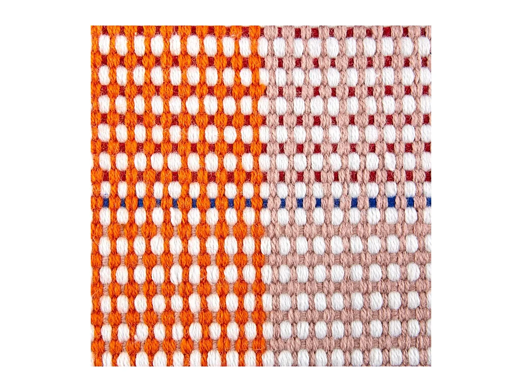 Habitat - Tapis tissé - 75 x 180 cm - Orange - Design by Floriane Jacques - Cybele