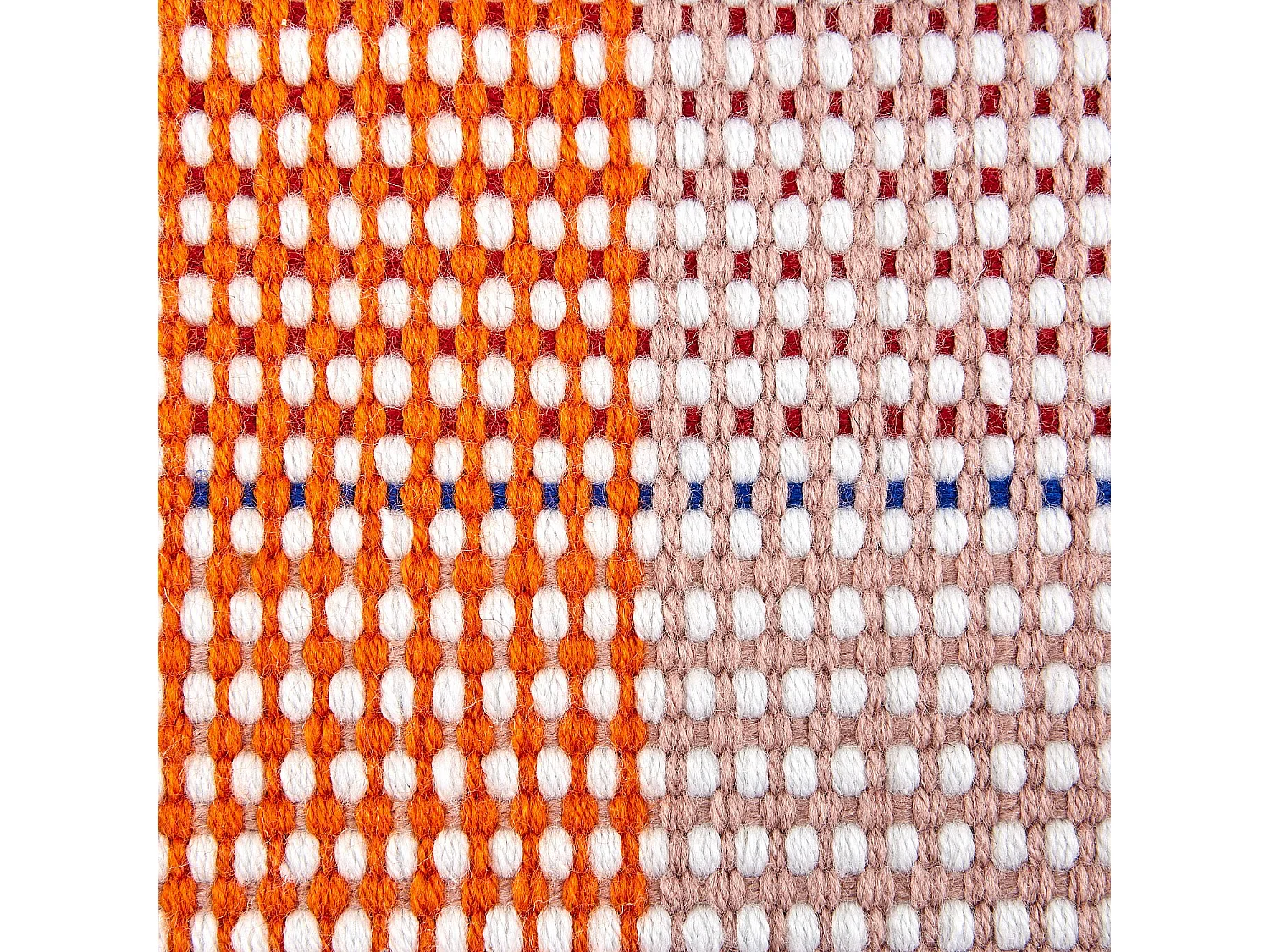 Habitat - Tapis tissé - 75 x 180 cm - Orange - Design by Floriane Jacques - Cybele
