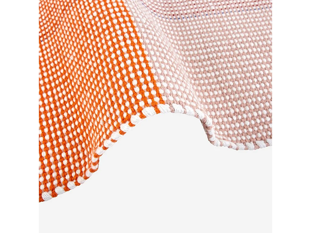 Habitat - Tapis tissé - 75 x 180 cm - Orange - Design by Floriane Jacques - Cybele