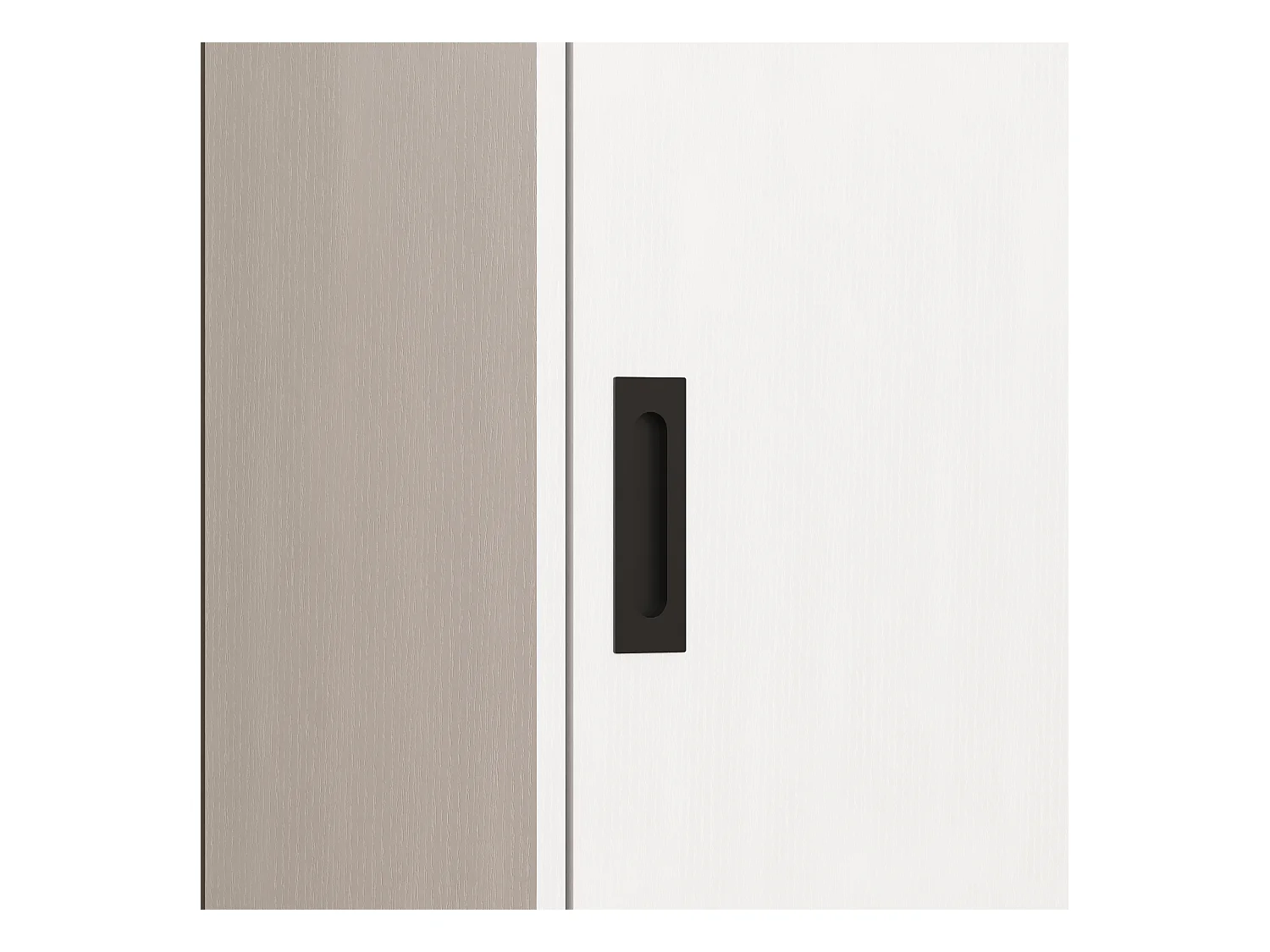 Buffet moderne avec porte en verre trempé et 3 tiroirs, meuble console pour l'entrée, buffet de cuisine pour couloirs, blanc (155x40x91.5 cm)