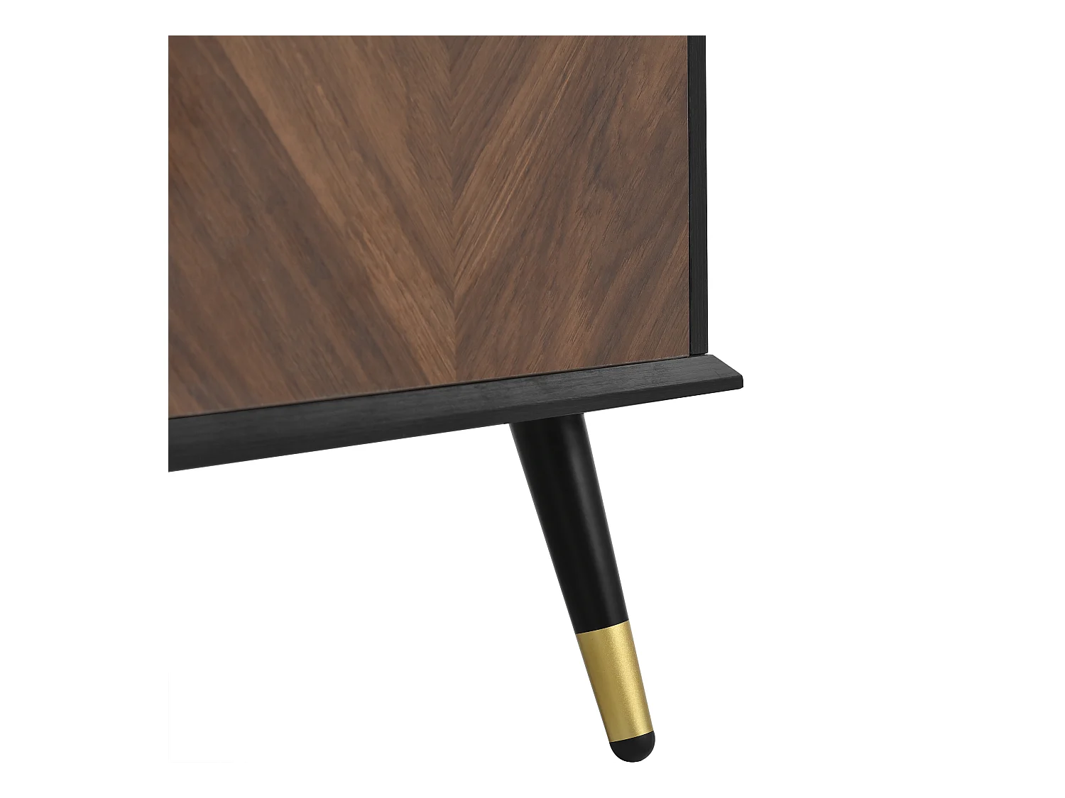 Set van 2 industriële salontafels, houtlook spaanplaat blad, stalen frame, natuurlijke kleur (60x60x45cm)