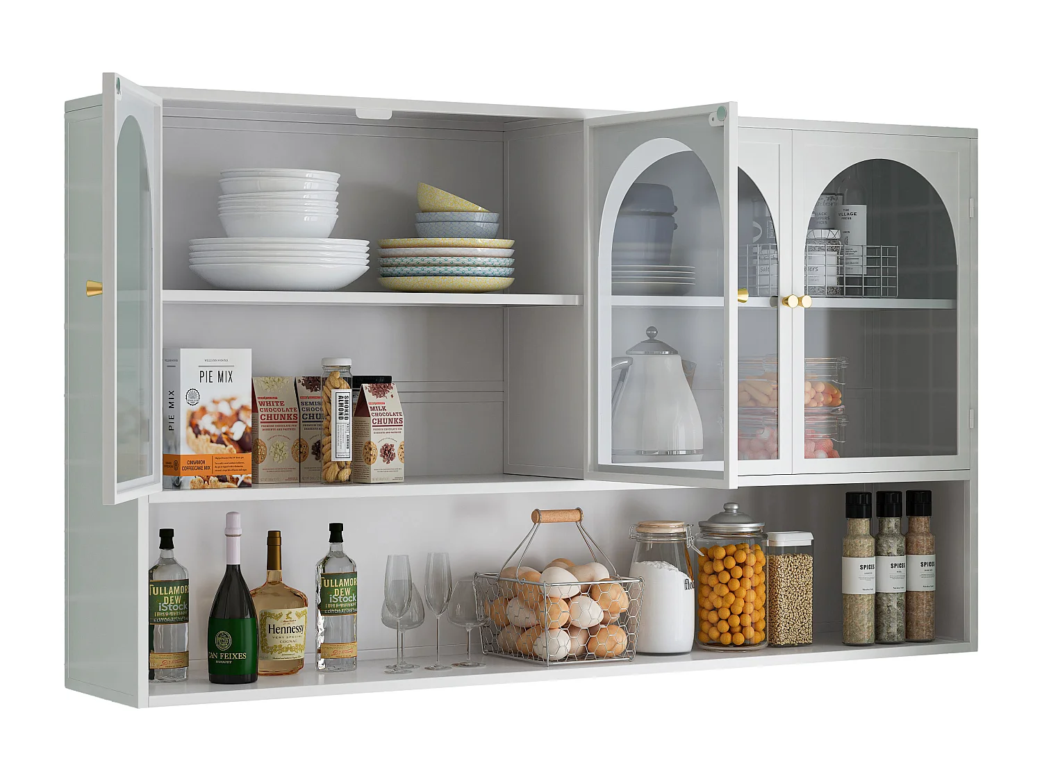 Gestoffeerde opbergbank, frame van hout en metaal, polyesterstof, donkergrijs (100x40x42 cm)