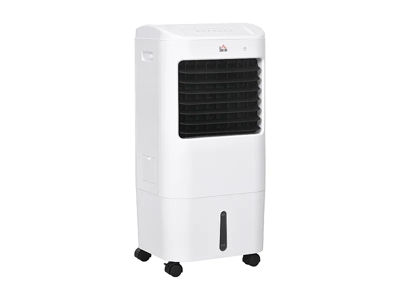 Mobiele airconditioner 3 en 1 met functie voor koeling en bevochtiging, 15L, oscillatie 60°, télécommande, affiche LED, voor stukken van 20㎡