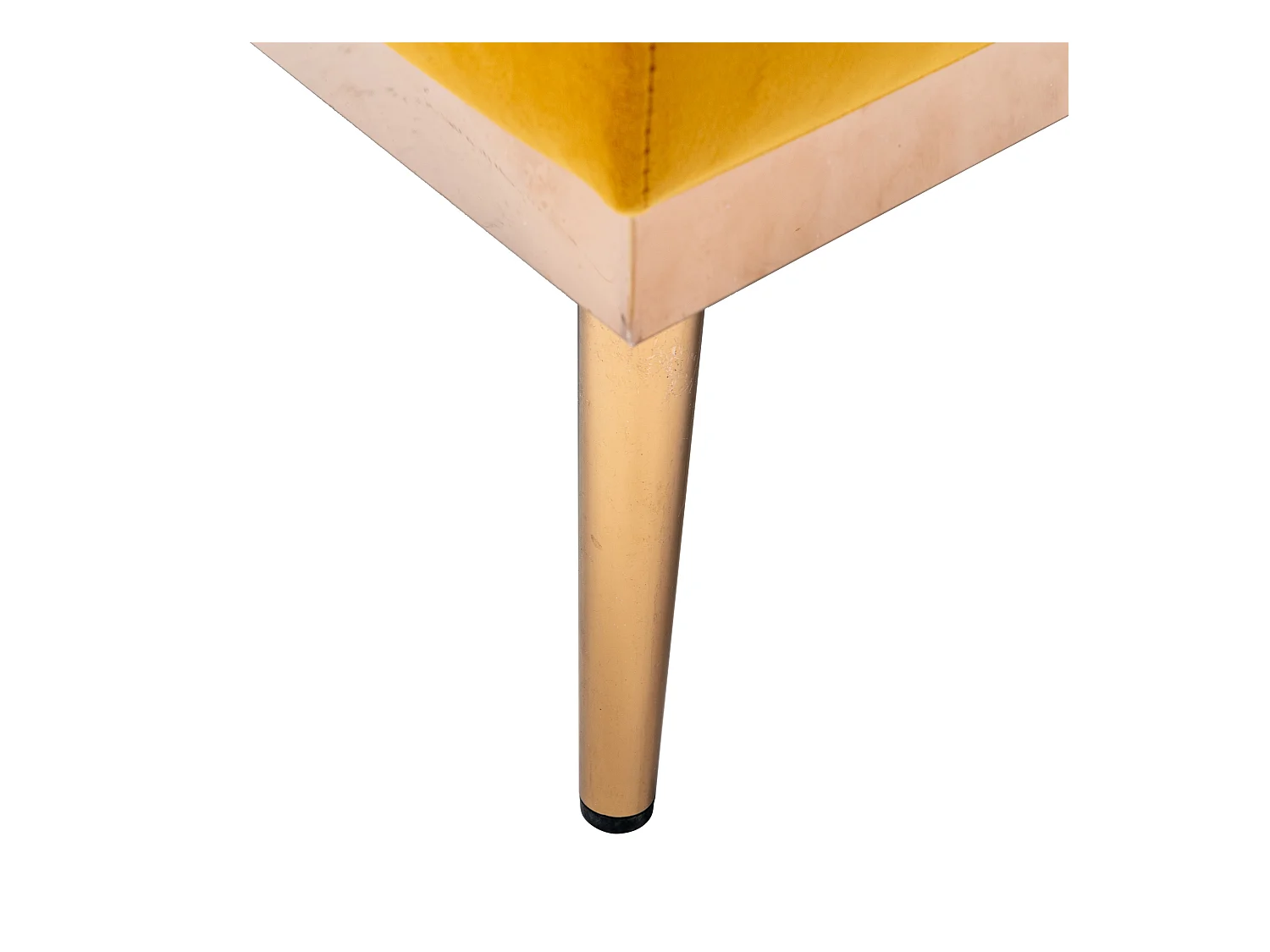 Fauteuil jaune - Fauteuil réglable avec accoudoirs et coussins - pour salon et bureau