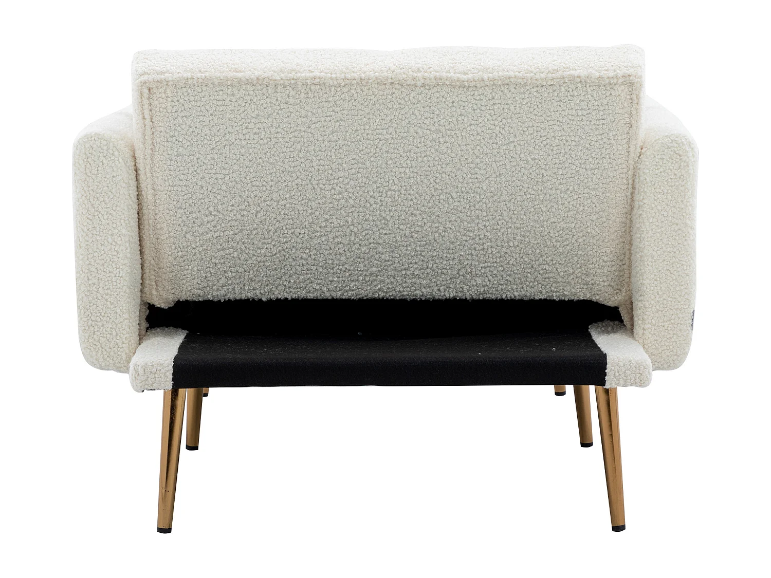 Blanc Sessel - Verstellbarer Sessel mit Armlehnen und Kissen - für wohnzimmer und büro