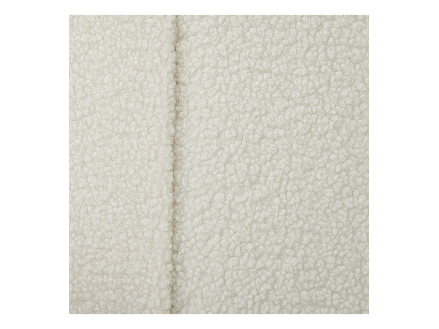 Banc de rangement rembourré, polyester crème, pieds en bois, avec compartiment de stockage (102x45x46cm)