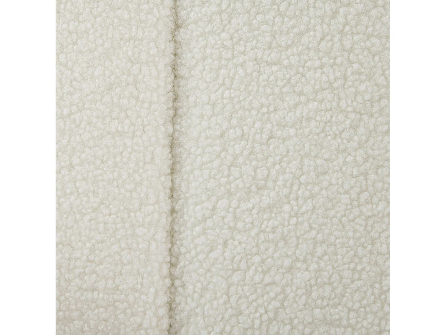 Banc de rangement rembourré, polyester crème, pieds en bois, avec compartiment de stockage (102x45x46cm)