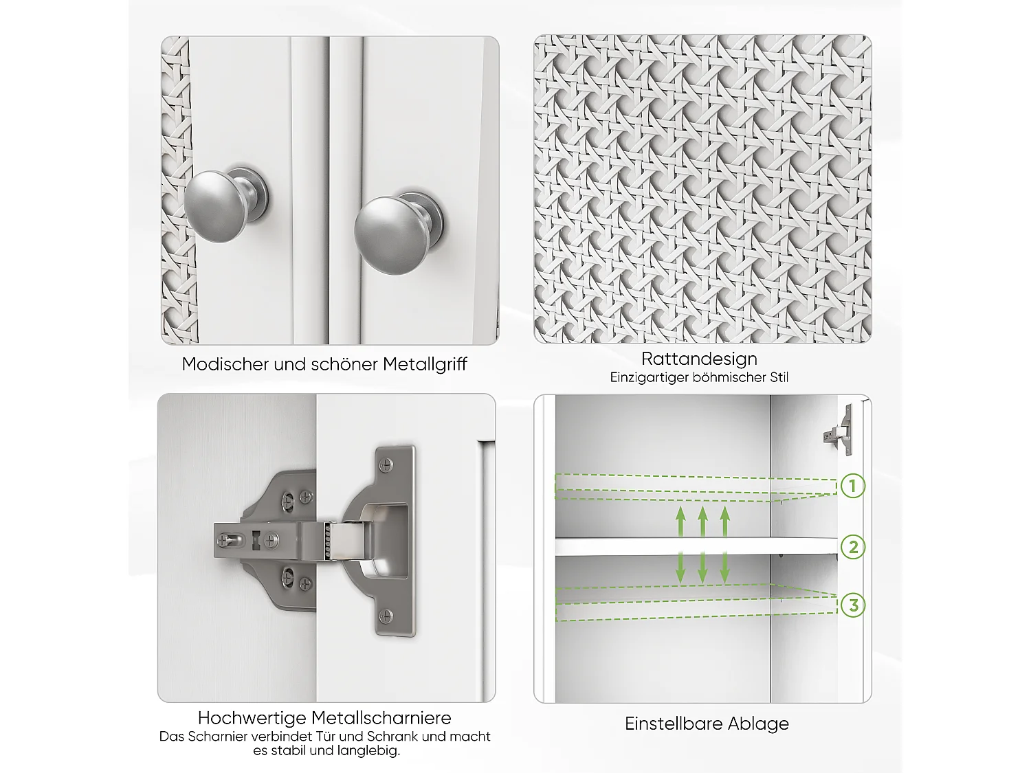Meuble de salle de bain avec porte panier et étagères réglables, MDF, blanc (66,6x29,8x86,5 cm)