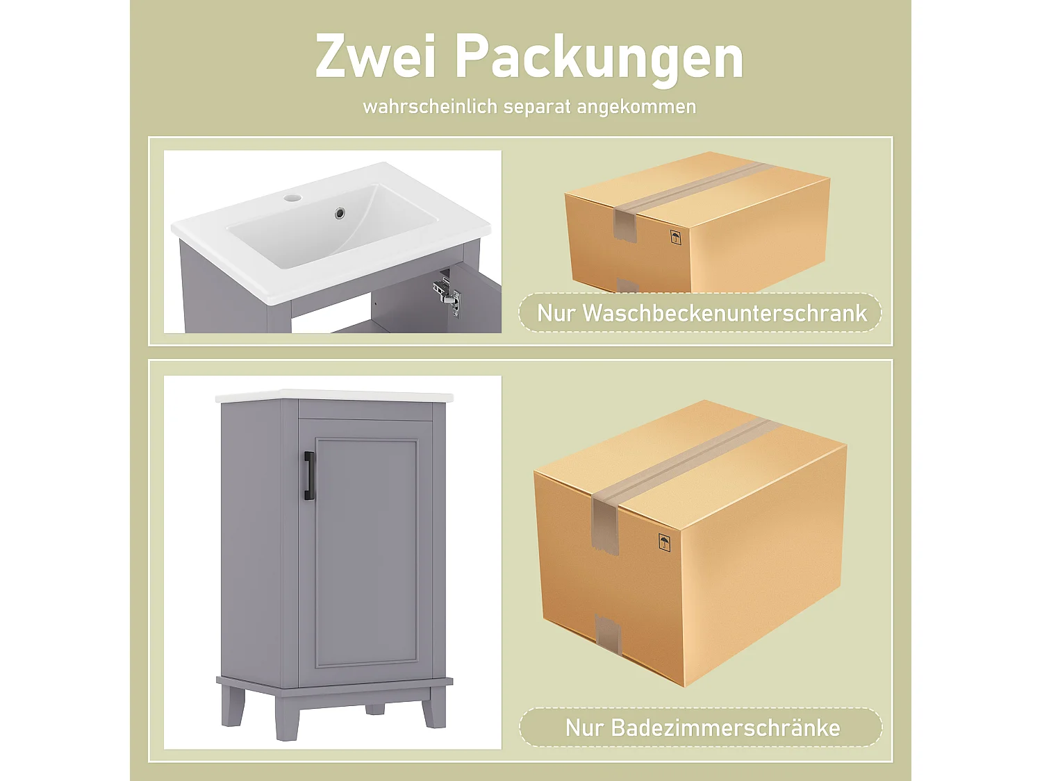 Meuble de salle de bain sur pied, lavabo intégré, peinture complète, étagères latérales, MDF, bleu (76x46x78.5 cm)