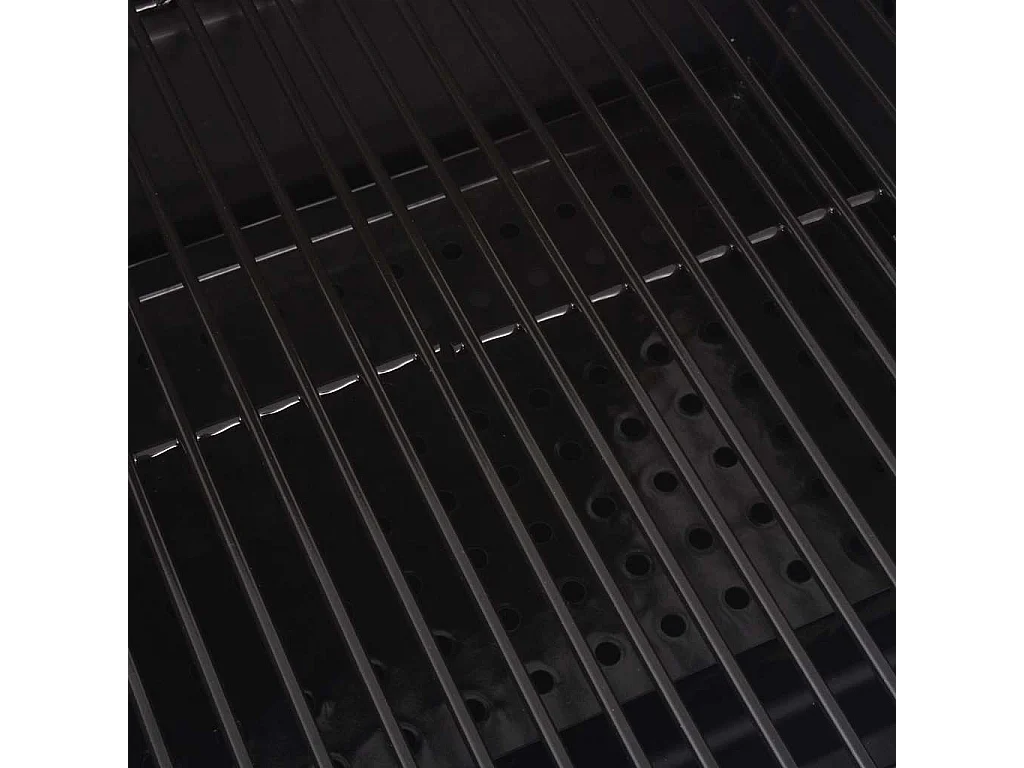 Barbecue a Carbonella con Ripiano Inferiore Nero