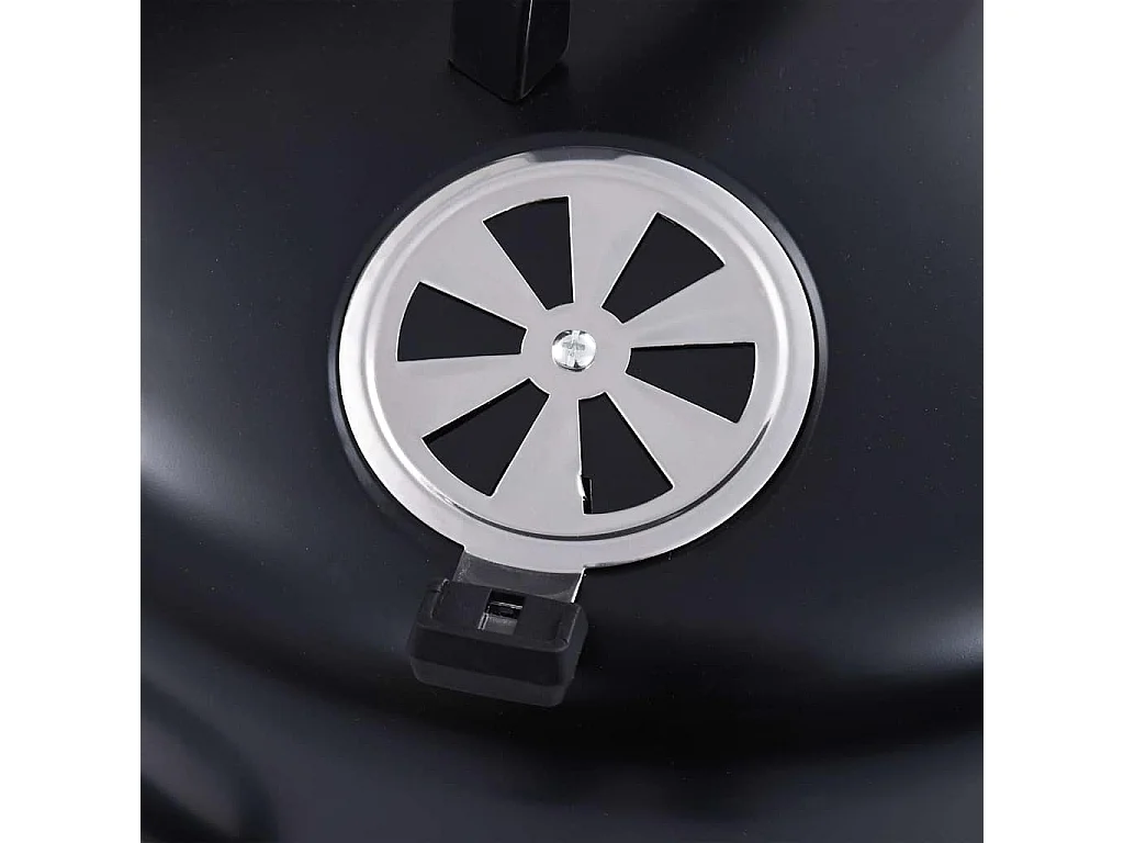 Houtskoolroker barbecue-grill 3-in-1 40x80 cm