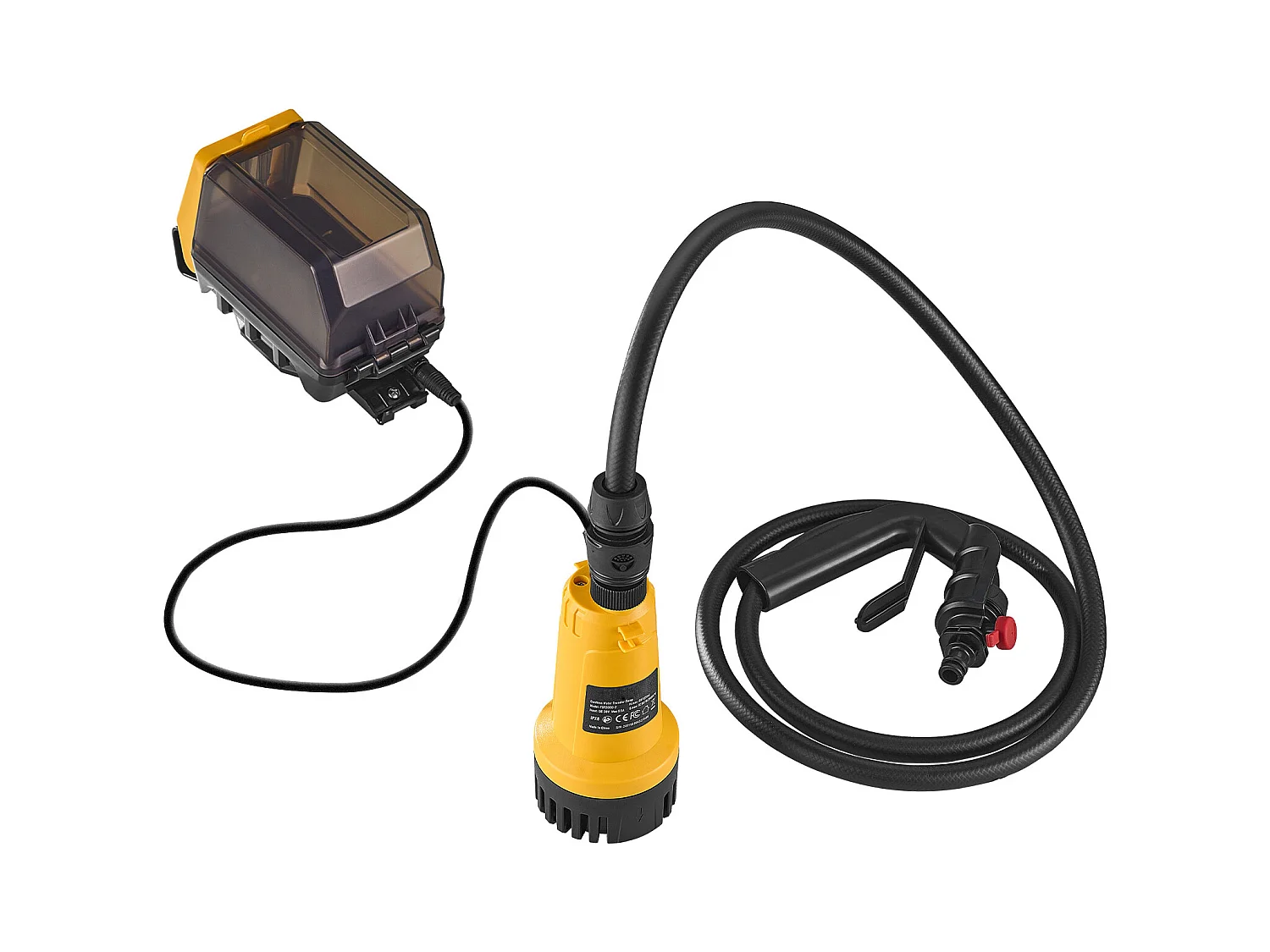Pompe de Transfert, SucceBuy Pompe à Eau Submersible sans Fil pour Dewalt 20 V MAX (Outil Uniquement)