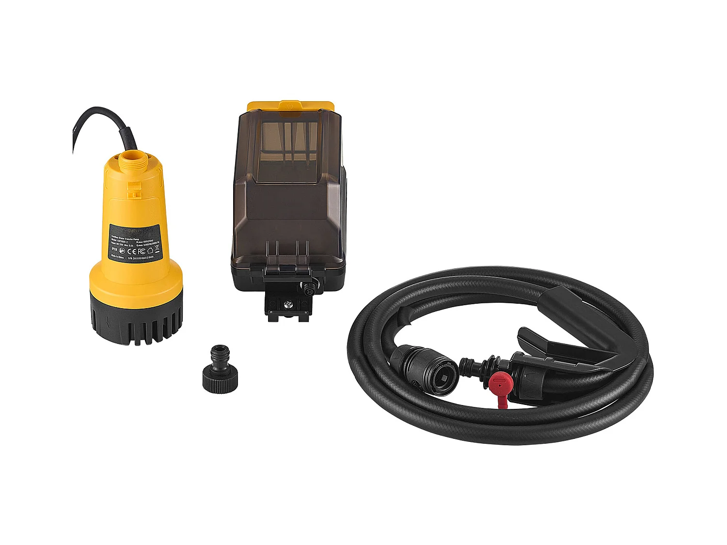 Pompe de Transfert, SucceBuy Pompe à Eau Submersible sans Fil pour Dewalt 20 V MAX (Outil Uniquement)