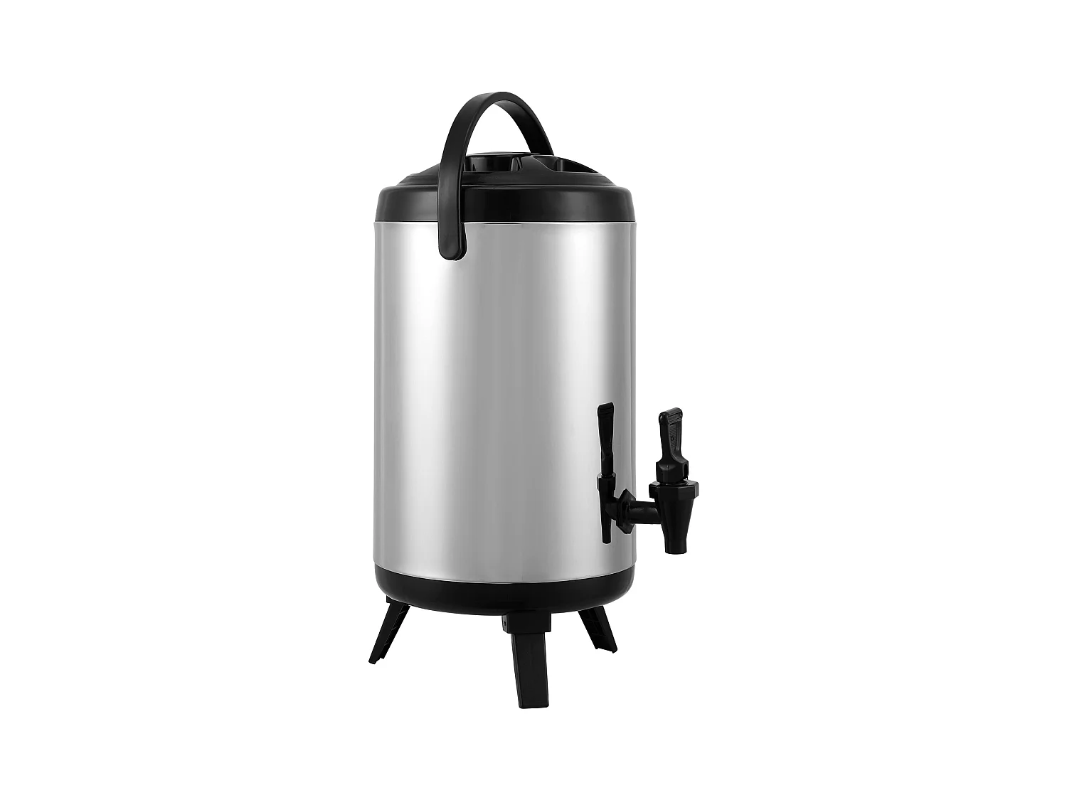 Distributeur de Boissons, SucceBuy Distributeur de Boissons Isotherme 7,6 L en Acier Inoxydable