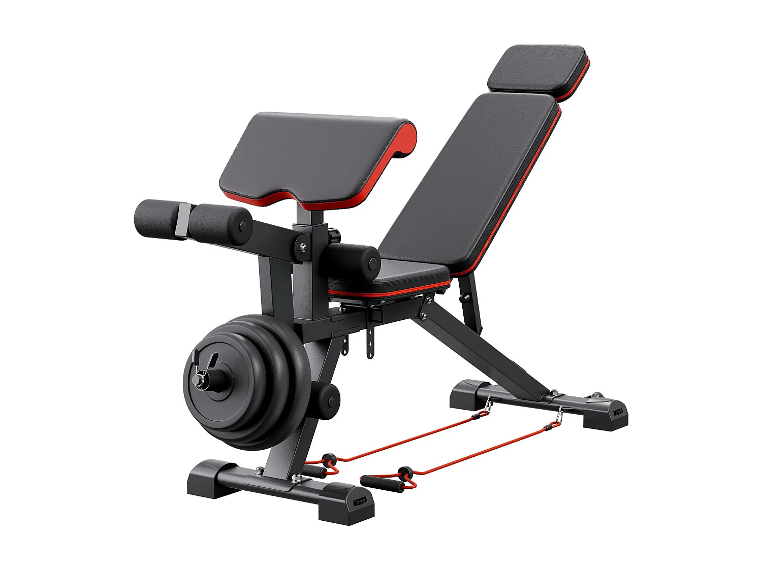 Ławka do Ćwiczeń, SucceBuy Ławka do Ćwiczeń Brzucha w Domu, Regulowana