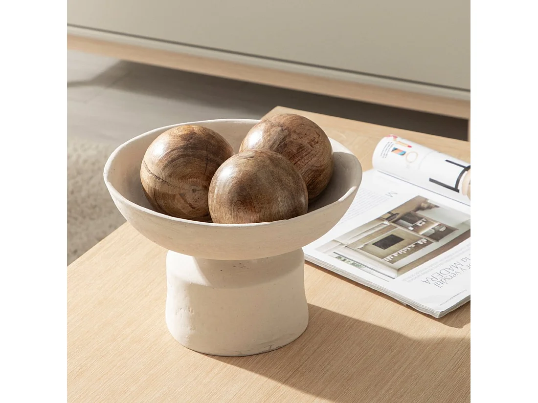 Figura decorativa de Madera Natural 10 x 10- Astrion