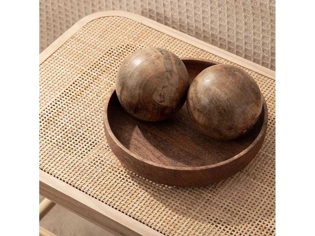 Figura decorativa de Madera Natural 10 x 10- Astrion