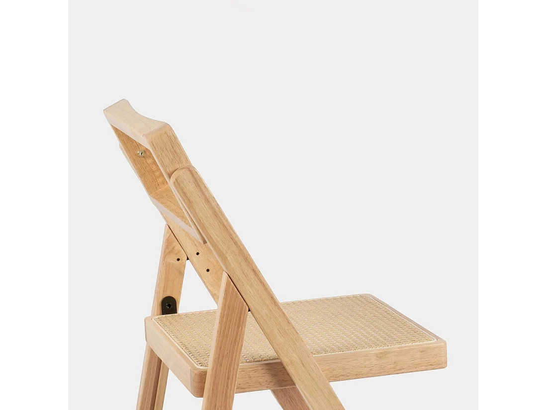 Packs 2 sillas Beige-Nogal 46 x 83 cm