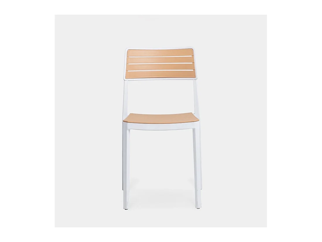 Packs 4 sillas Blanco 41 x 81 cm