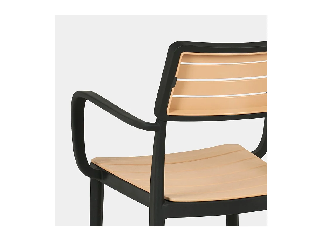 Packs 4 sillas Negro 54 x 80 cm