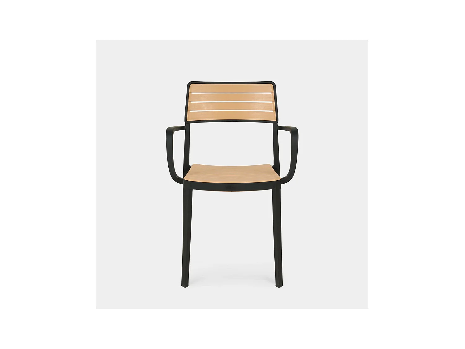 Packs 4 sillas Negro 54 x 80 cm