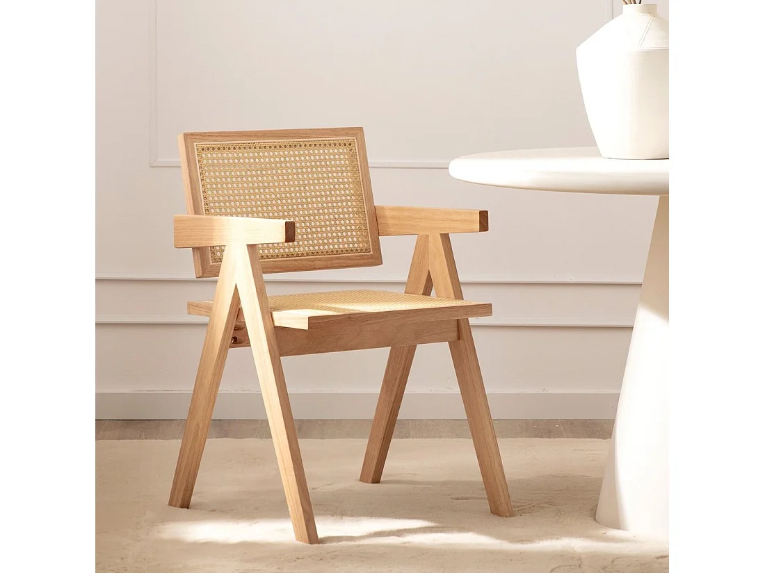 Packs 2 sillas Natural 51 x 80 cm