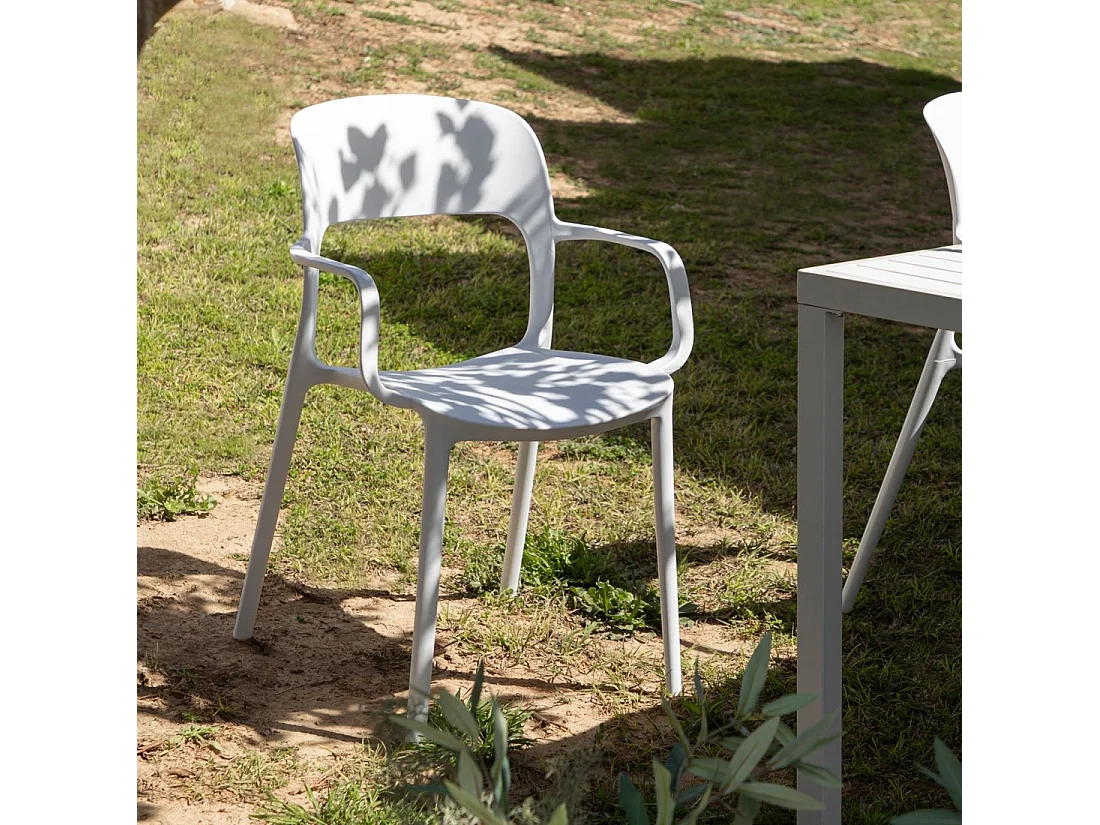 Packs 4 sillas Blanco 53 x 83 cm