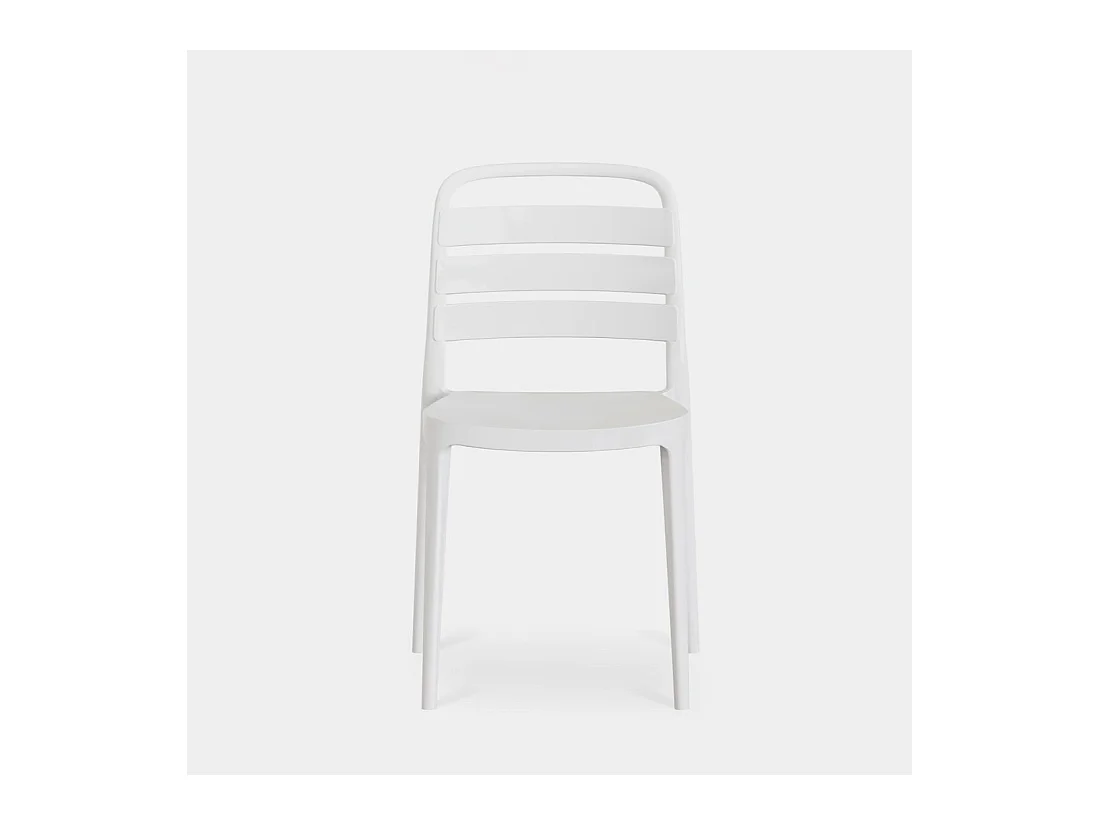 Packs 4 sillas Blanco 42 x 80 cm