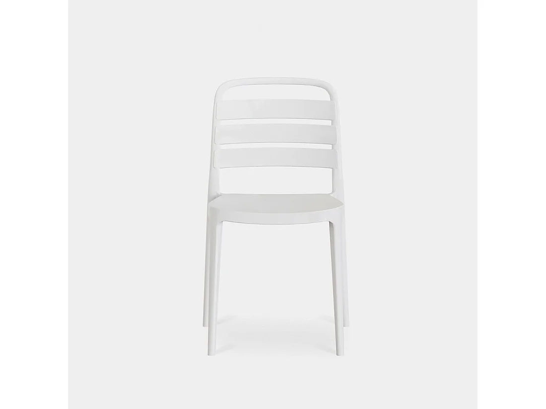 Packs 4 sillas Blanco 42 x 80 cm