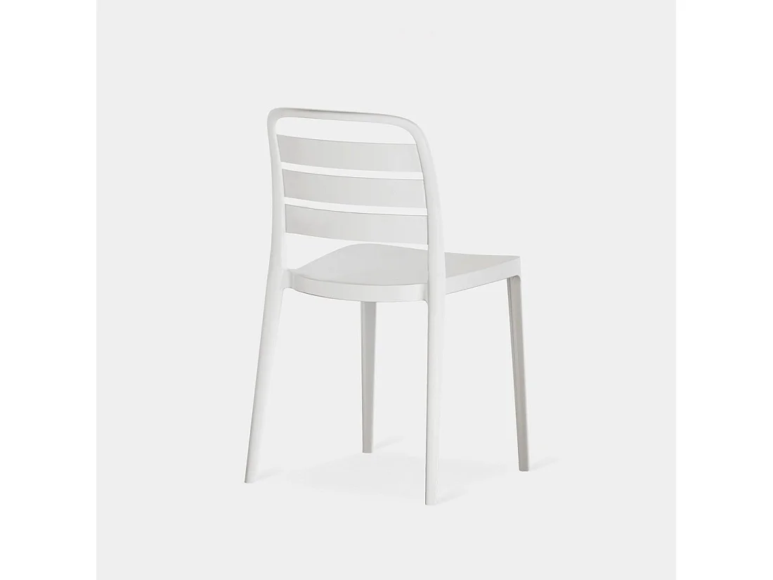 Packs 4 sillas Blanco 42 x 80 cm