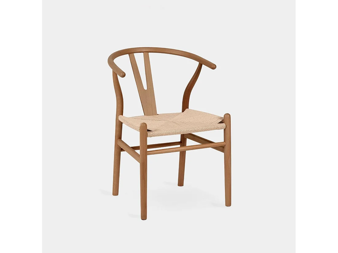 Silla de comedor de Madera Nogal 74 x 51- Arni