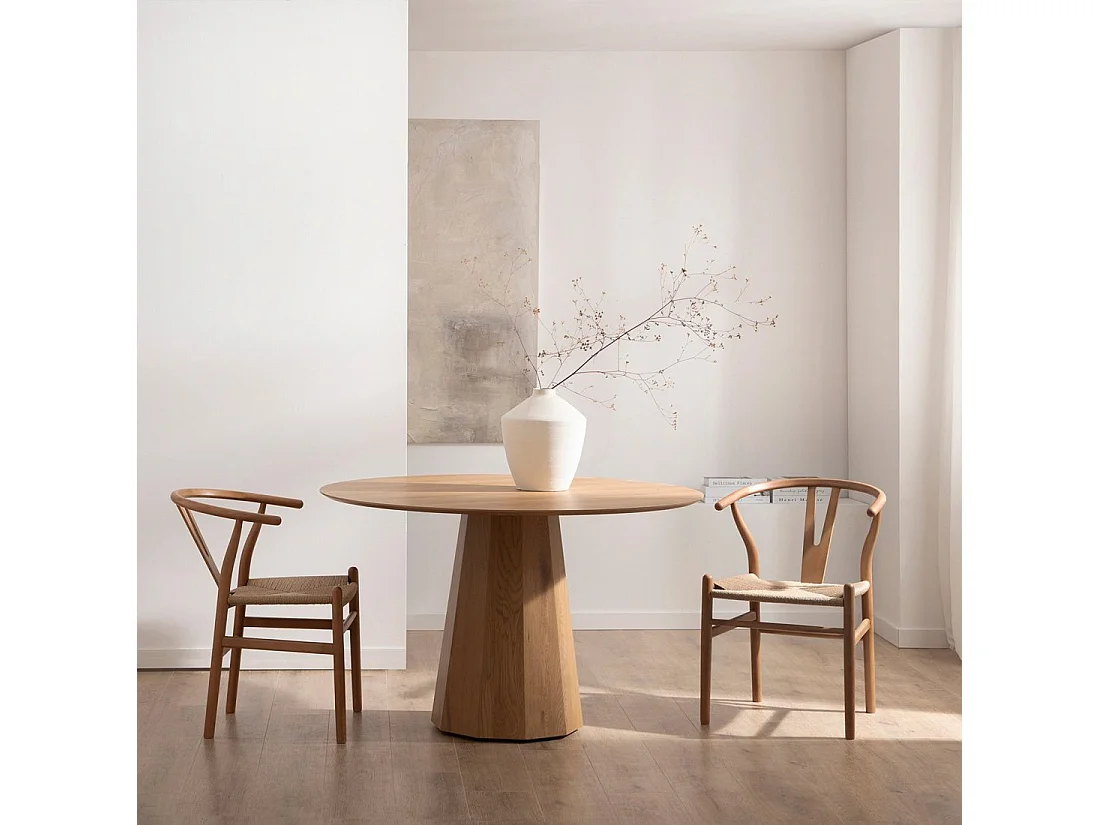 Silla de comedor de Madera Nogal 74 x 51- Arni