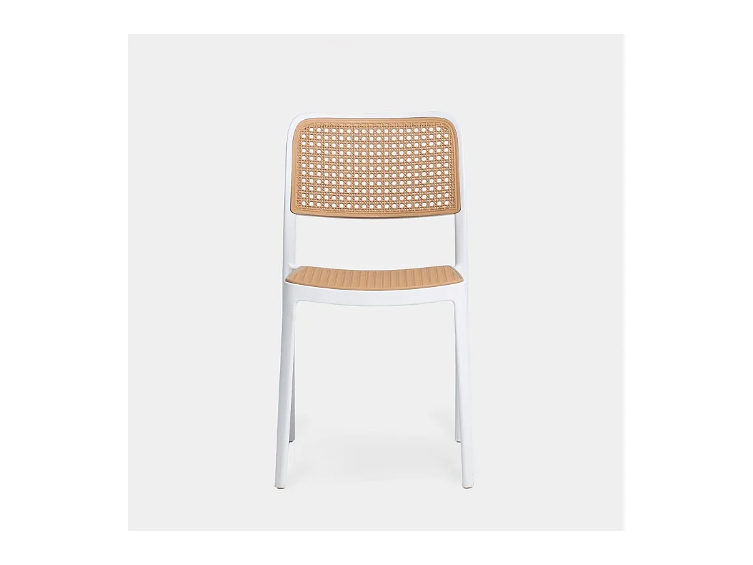 Packs 4 sillas Blanco 44 x 81 cm