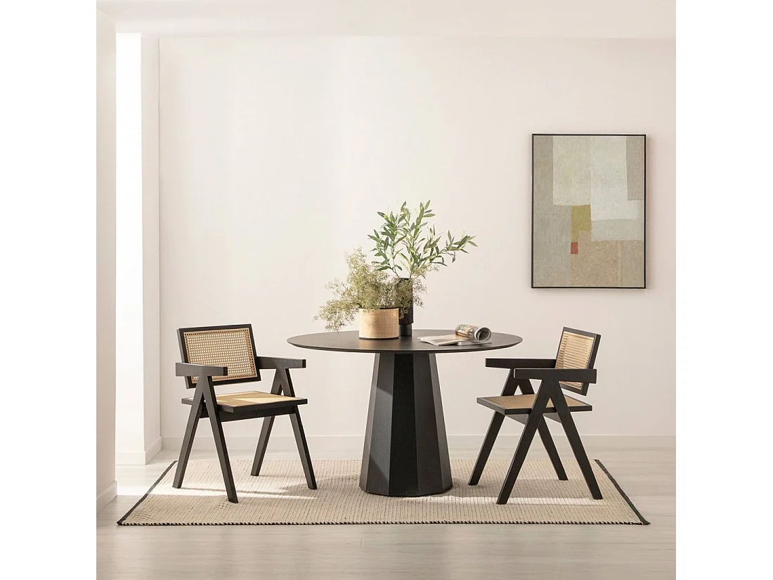 Packs 2 sillas Negro 51 x 80 cm