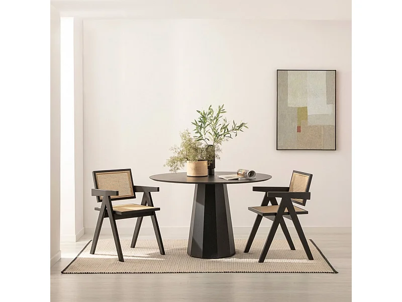 Packs 2 sillas Negro 51 x 80 cm