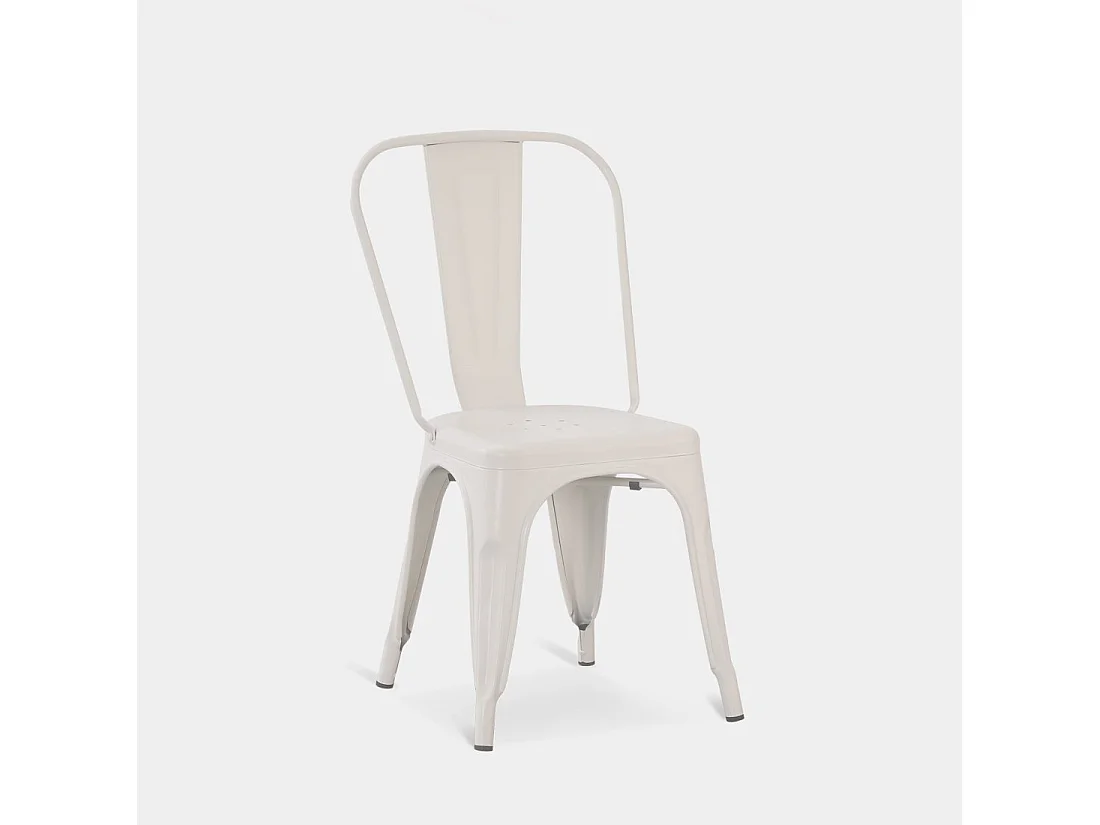 Packs 4 sillas Beige 46 x 85 cm