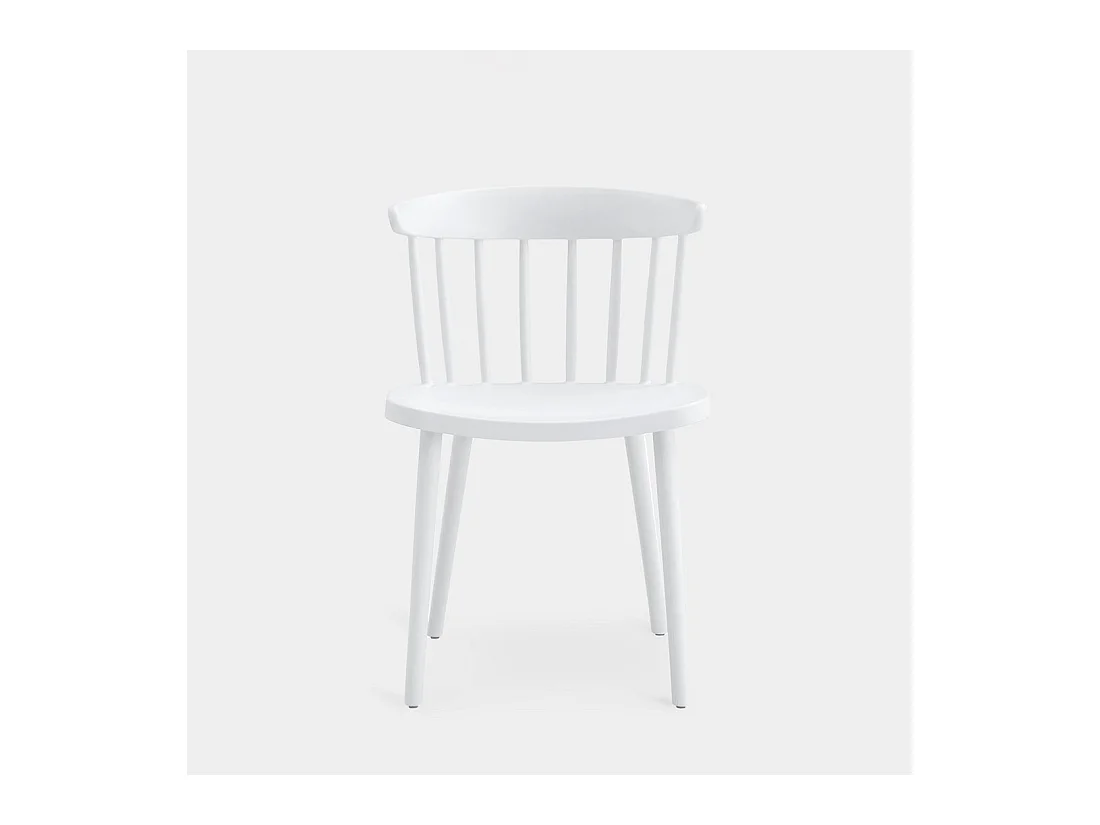 Packs 4 sillas Blanco 48 x 75 cm