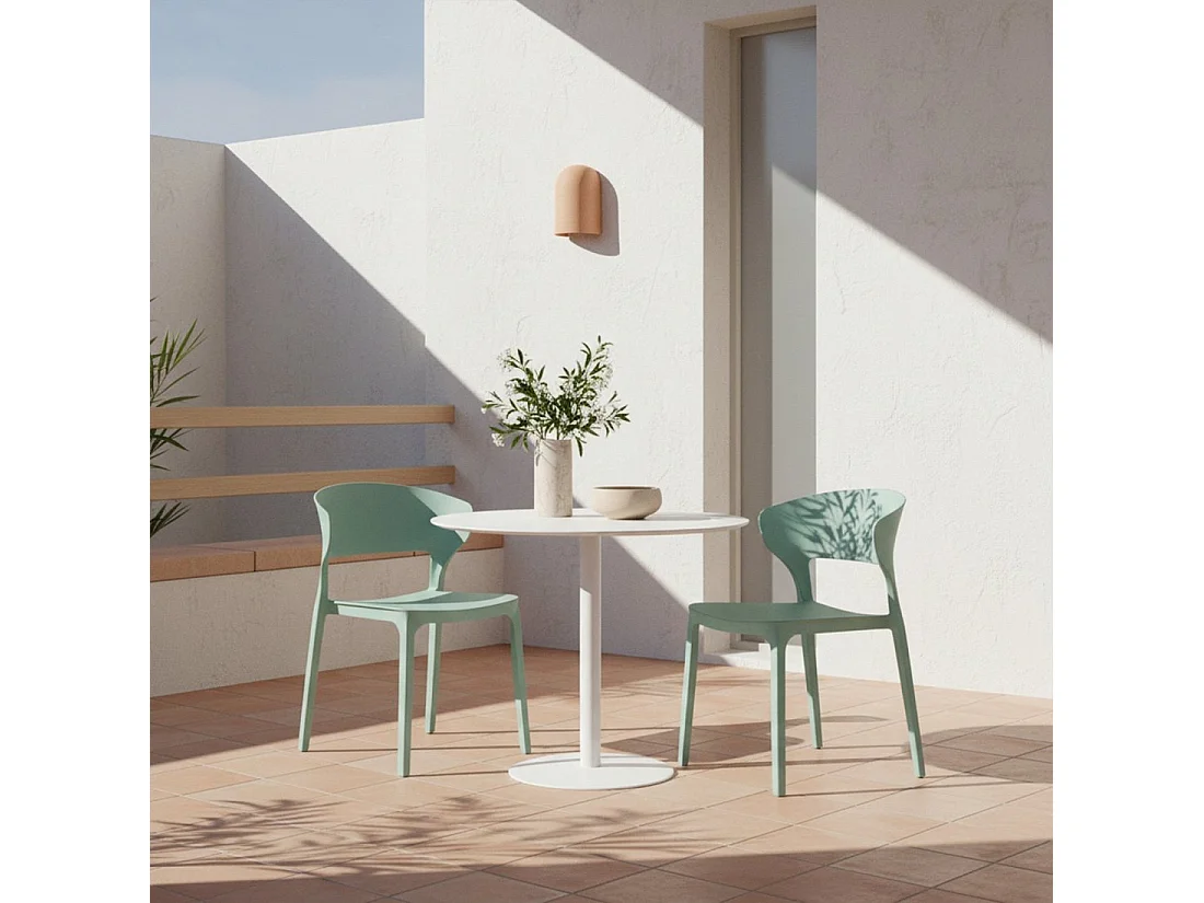 Packs 4 sillas Menta 48 x 76 cm