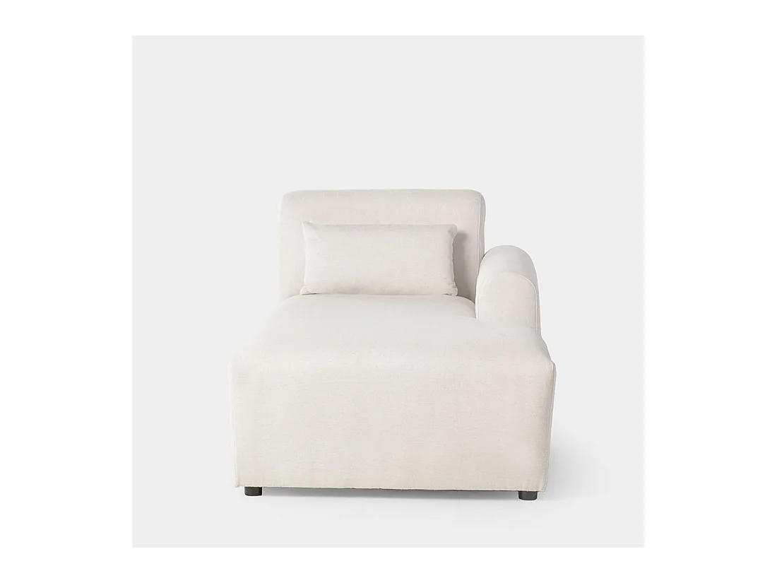 Canapé modulaire en tissu beige 100x87 cm-Cillian