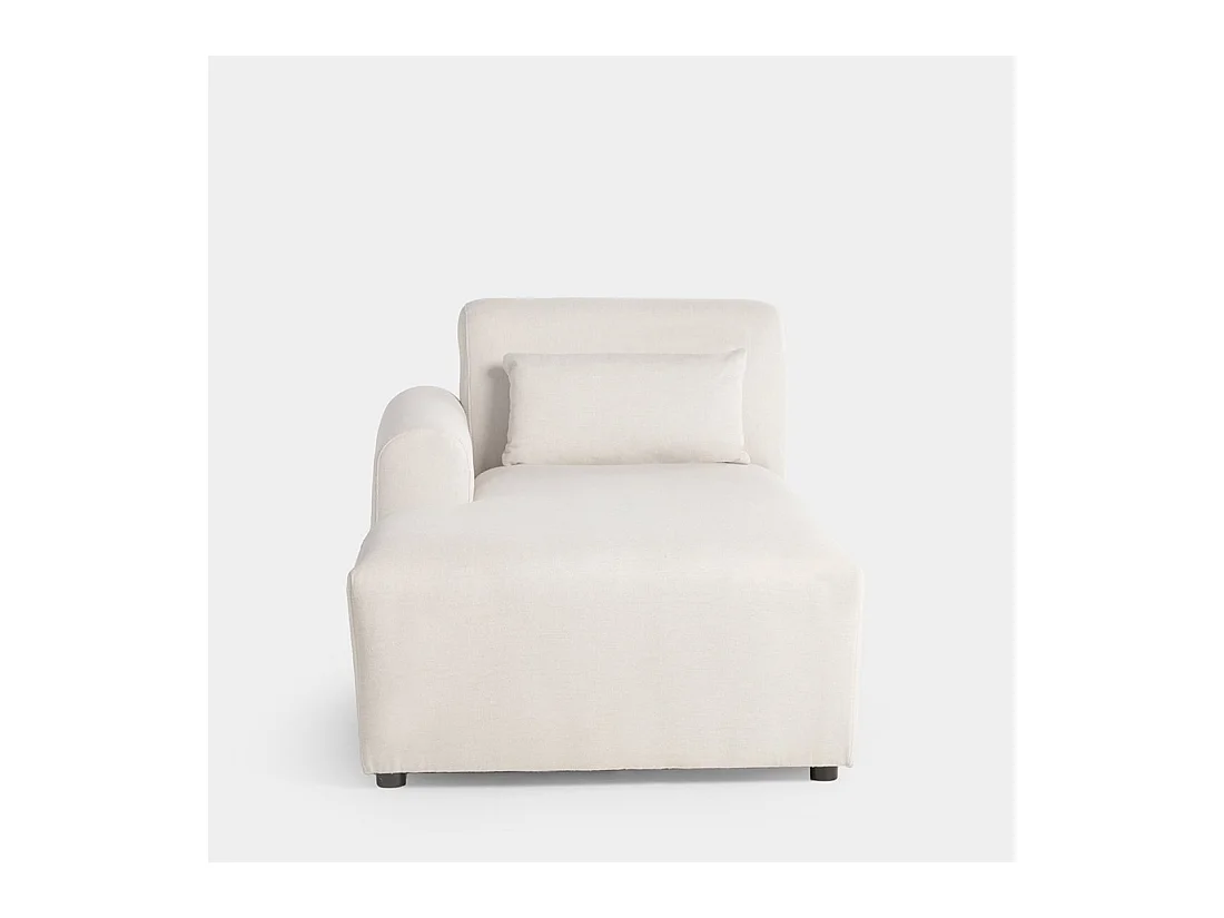 Canapé modulaire en tissu beige 100x87 cm-Cillian