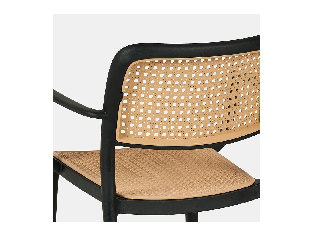 Packs 4 sillas Negro 57 x 81 cm