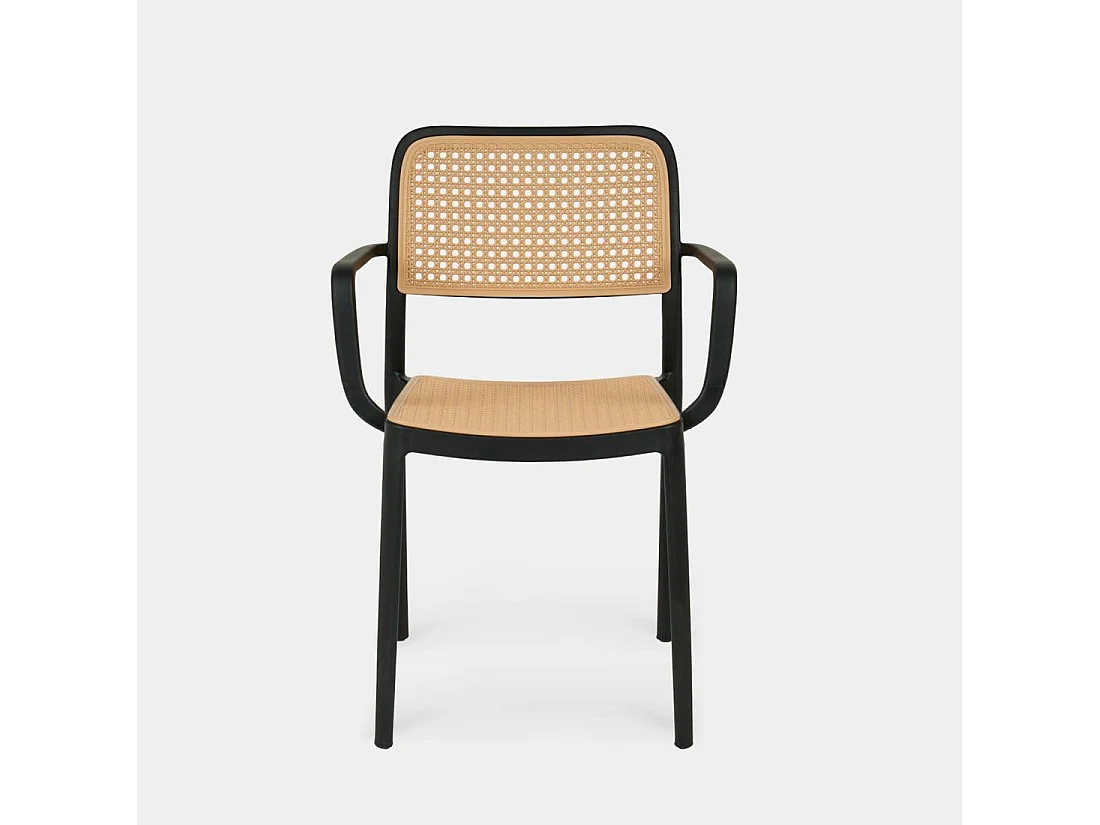 Packs 4 sillas Negro 57 x 81 cm