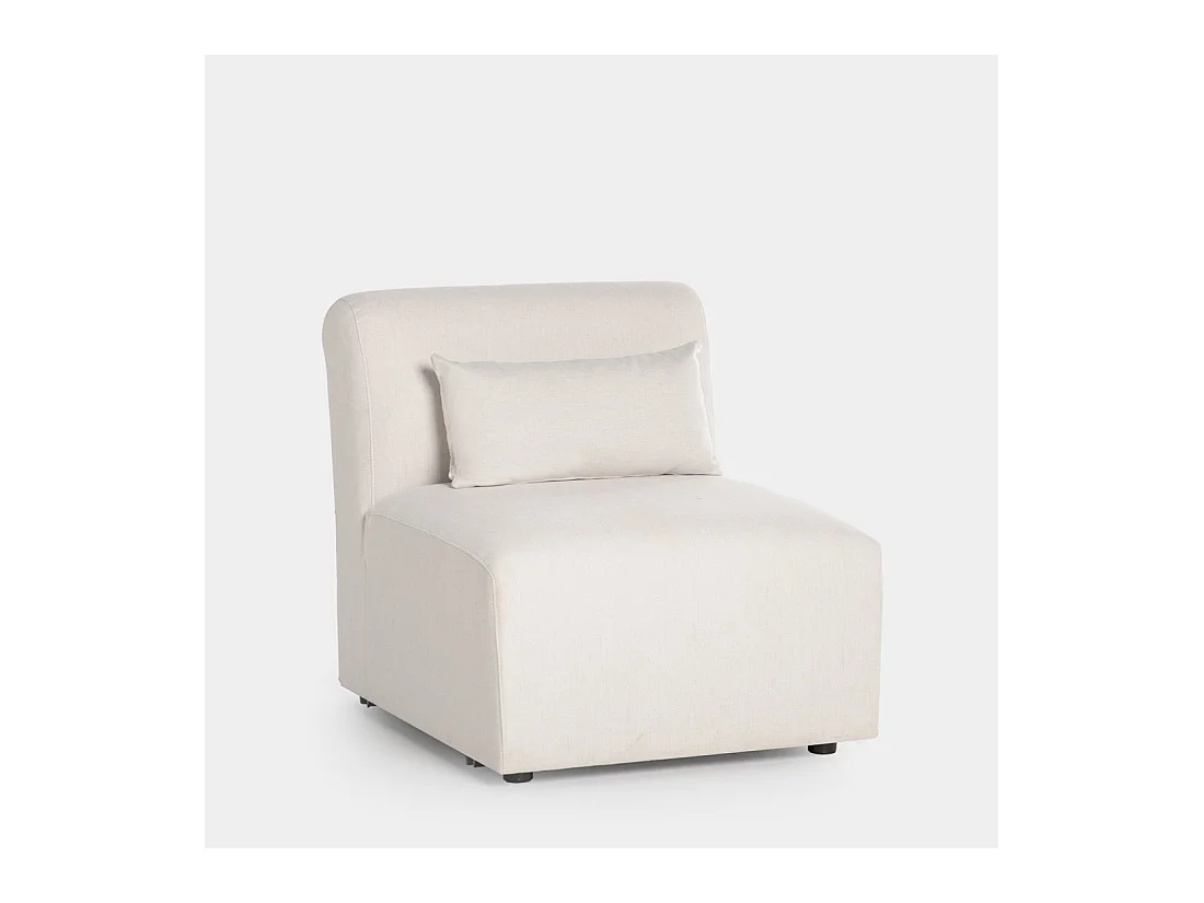 Canapé modulaire en tissu beige 80x87 cm-Cillian