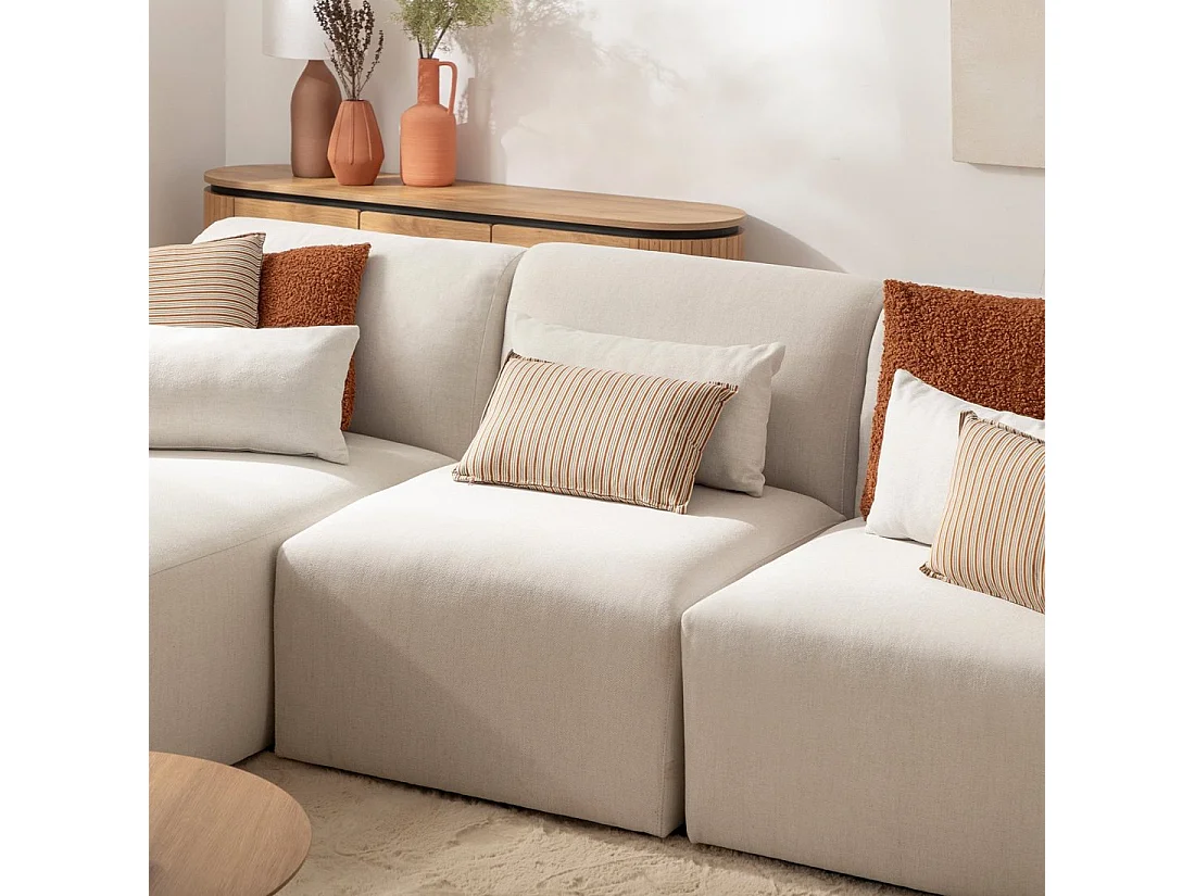 Sofá modular de Poliéster Beige 87 x 80- Cillian