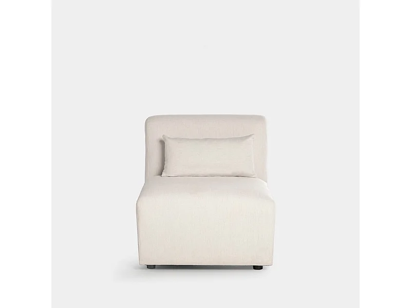 Sofá modular de Poliéster Beige 87 x 80- Cillian