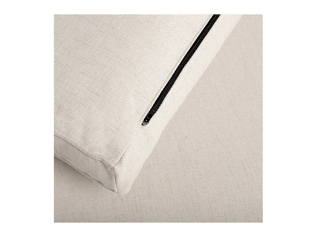 Canapé modulaire en tissu beige 80x78 cm-Owen