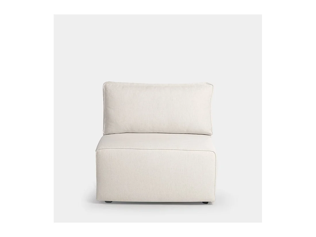 Sofá modular de Poliéster Beige 78 x 80- Owen