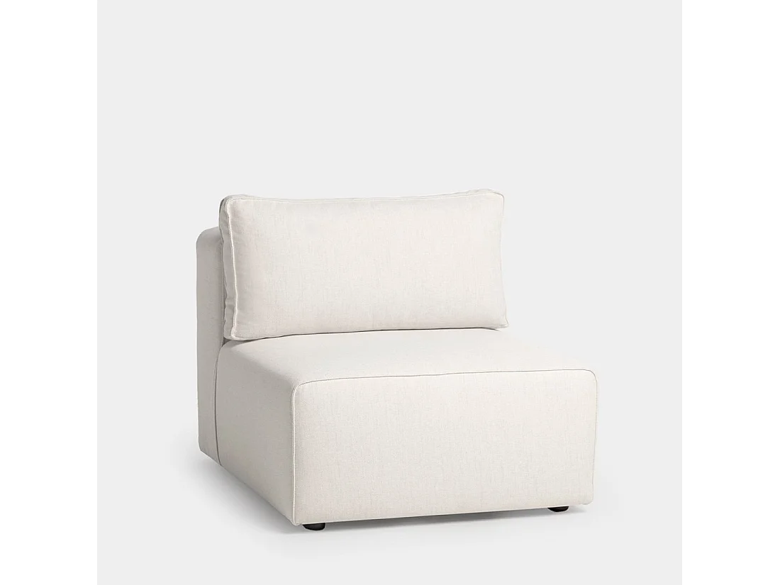 Sofá modular de Poliéster Beige 78 x 80- Owen